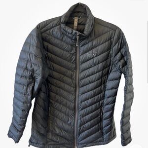 Mountain Hardwear Down Puffer Jacket Coat Womens  Black Size L